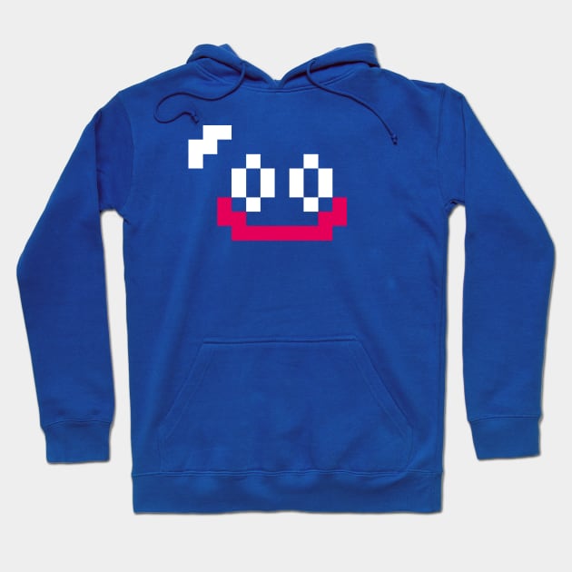 Slime Face 8-bit Hoodie by CCDesign